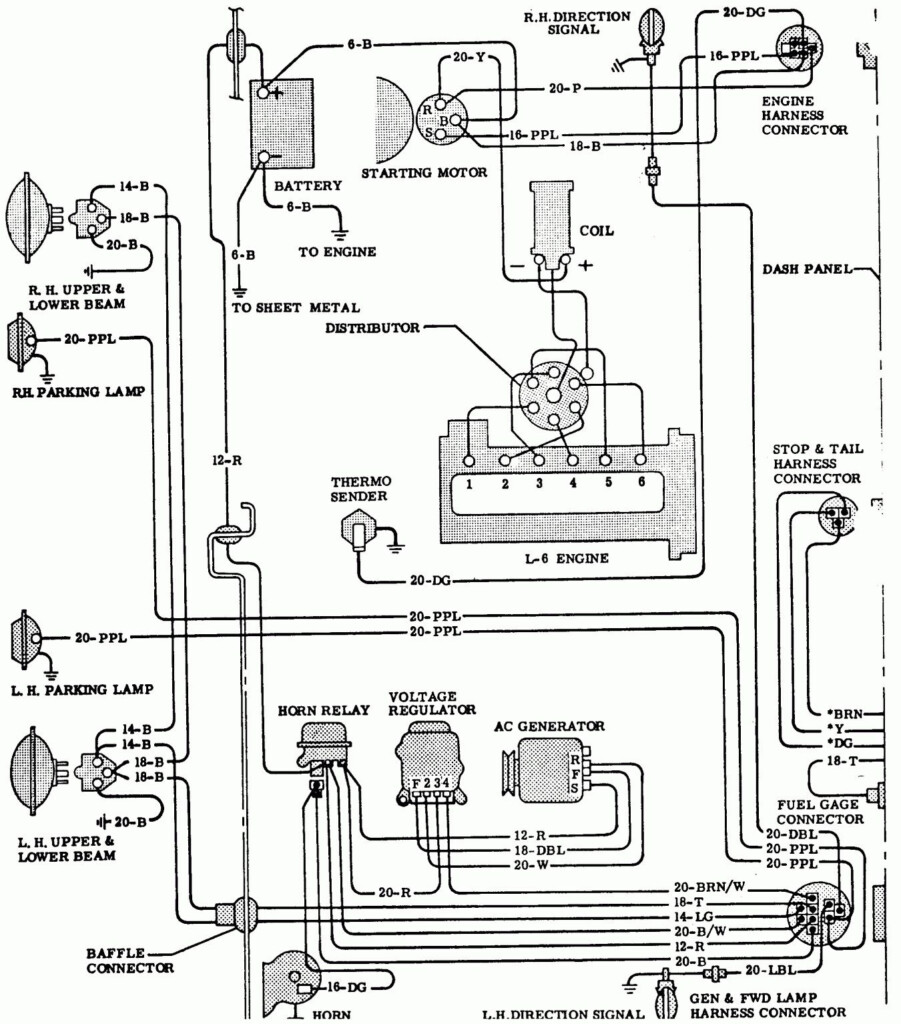 17 1966 Chevy Truck Wiring Diagram1966 Chevy Truck Brake Light Wiring 