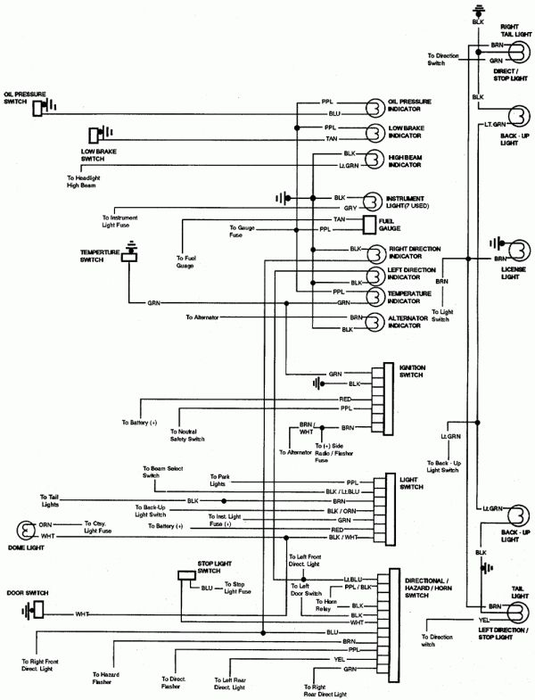 17 1976 Chevy Truck Hazard Light Wiring Diagram Truck Diagram