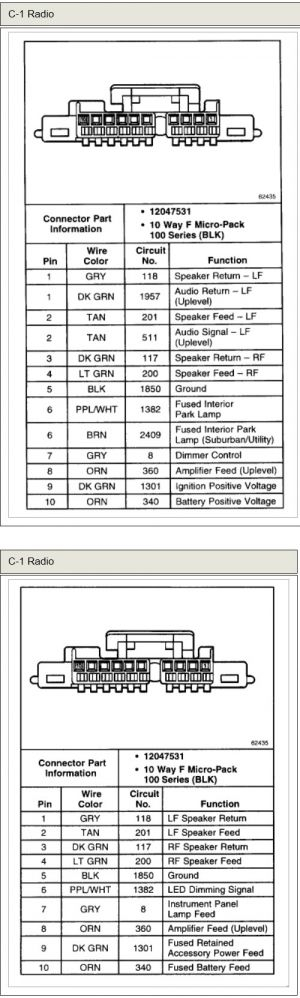 17 1989 Chevy Truck Radio Wiring Diagram1989 Chevy Silverado 1500 