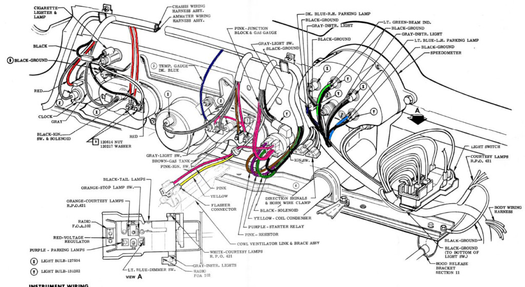 1957 Fuel Gauge Wiring CorvetteForum Chevrolet Corvette Forum 