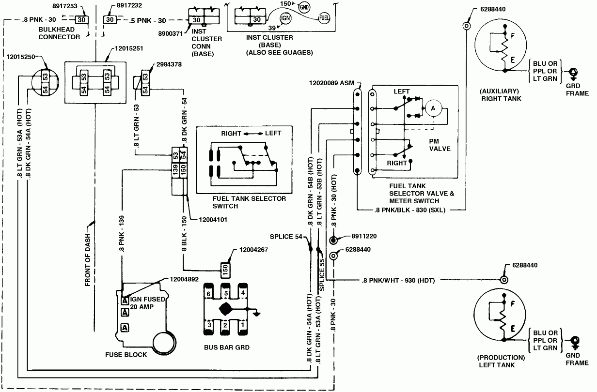 1981 K10 4x4 Dual Tank Setup At This Time Only Fuel From Production 