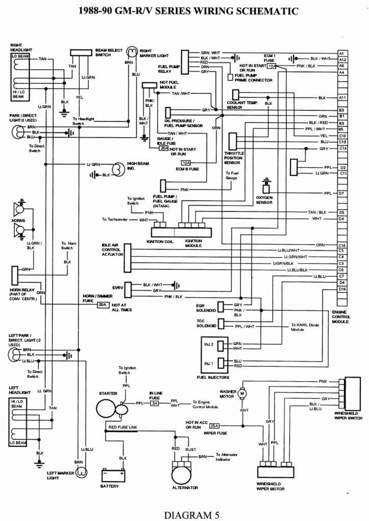 1989 Chevy Truck Fuel Pump Wiring Diagram Cadician s Blog