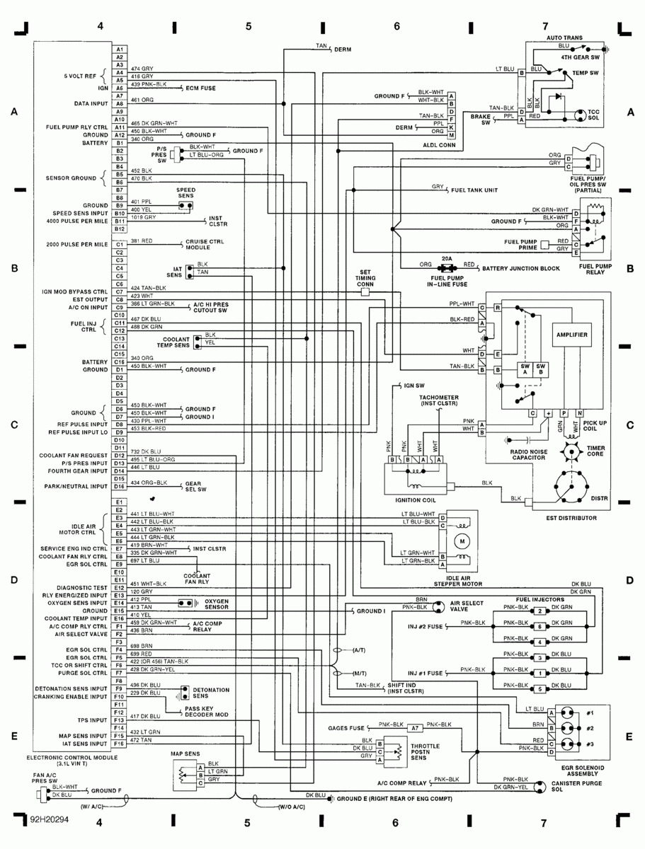 1994 Camaro Wiring Diagram Madcomics