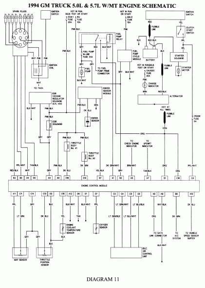 1994 Chevy 1500 Fuel Pump Wiring Diagram Di 2020