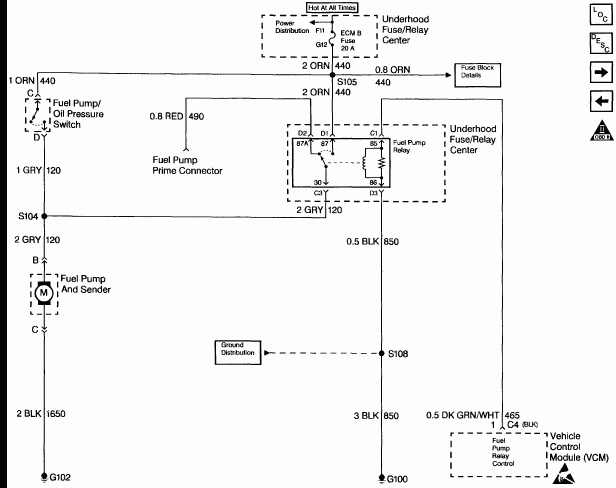 1994 Chevy Astro Van Fuel Pump Wiring Diagram Wiring Diagram