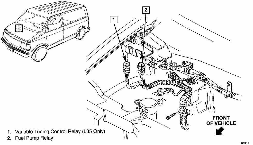 1994 Chevy Astro Van Fuel Pump Wiring Diagram Wiring Diagram