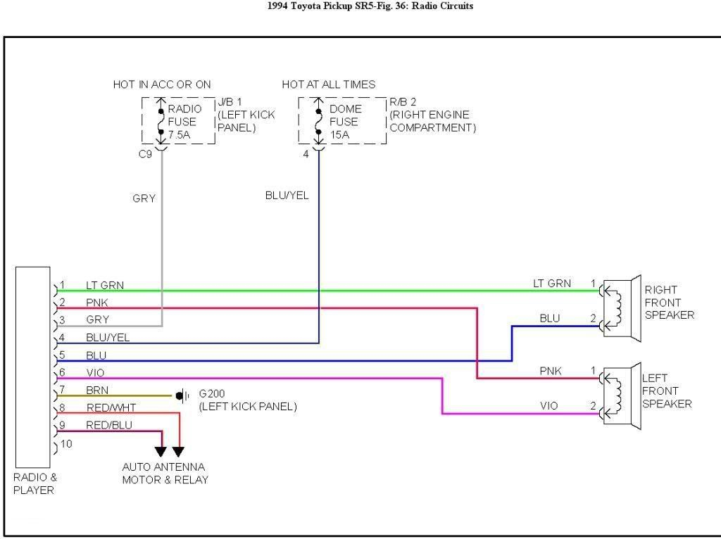 1994 Chevy Silverado Stereo Wiring Diagram Wiring Schema