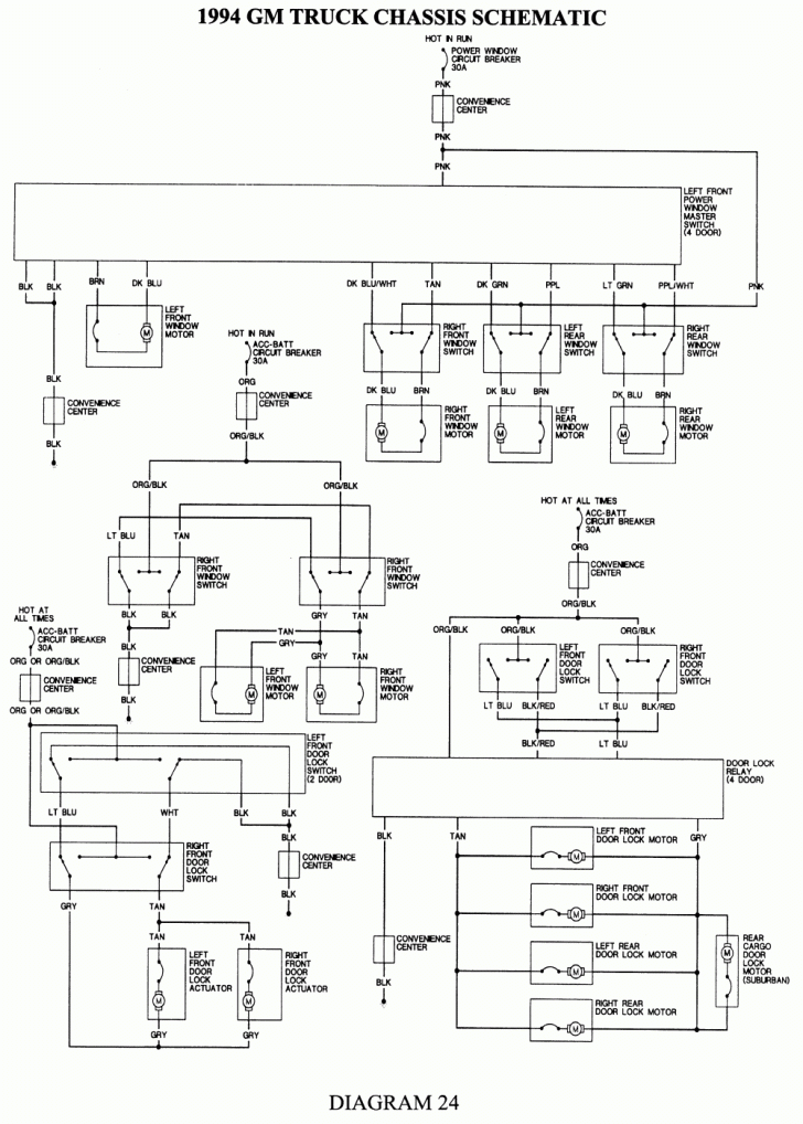 1994 Chevy Silverado Wiring Diagram Fuse Box And Wiring Diagram