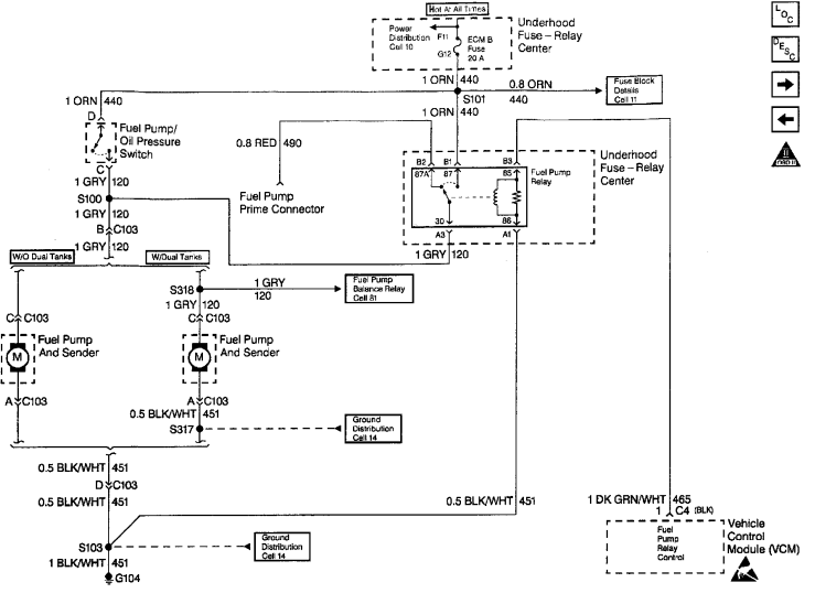 1997 Cavalier Fuel Pump Wiring Diagram Wiring Diagram