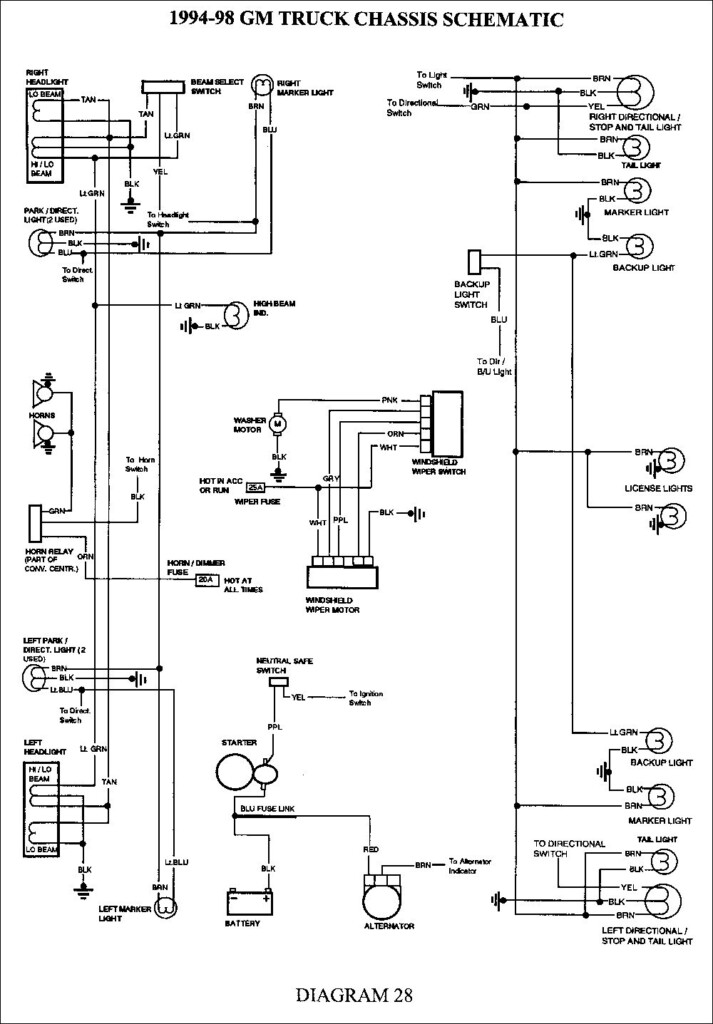 1997 S10 Turn Signal Wiring Diagram Wiring Diagram