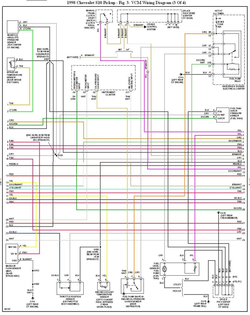 1998 Chevrolet Zr2 S10 Fuel Pump Wiring Diagram