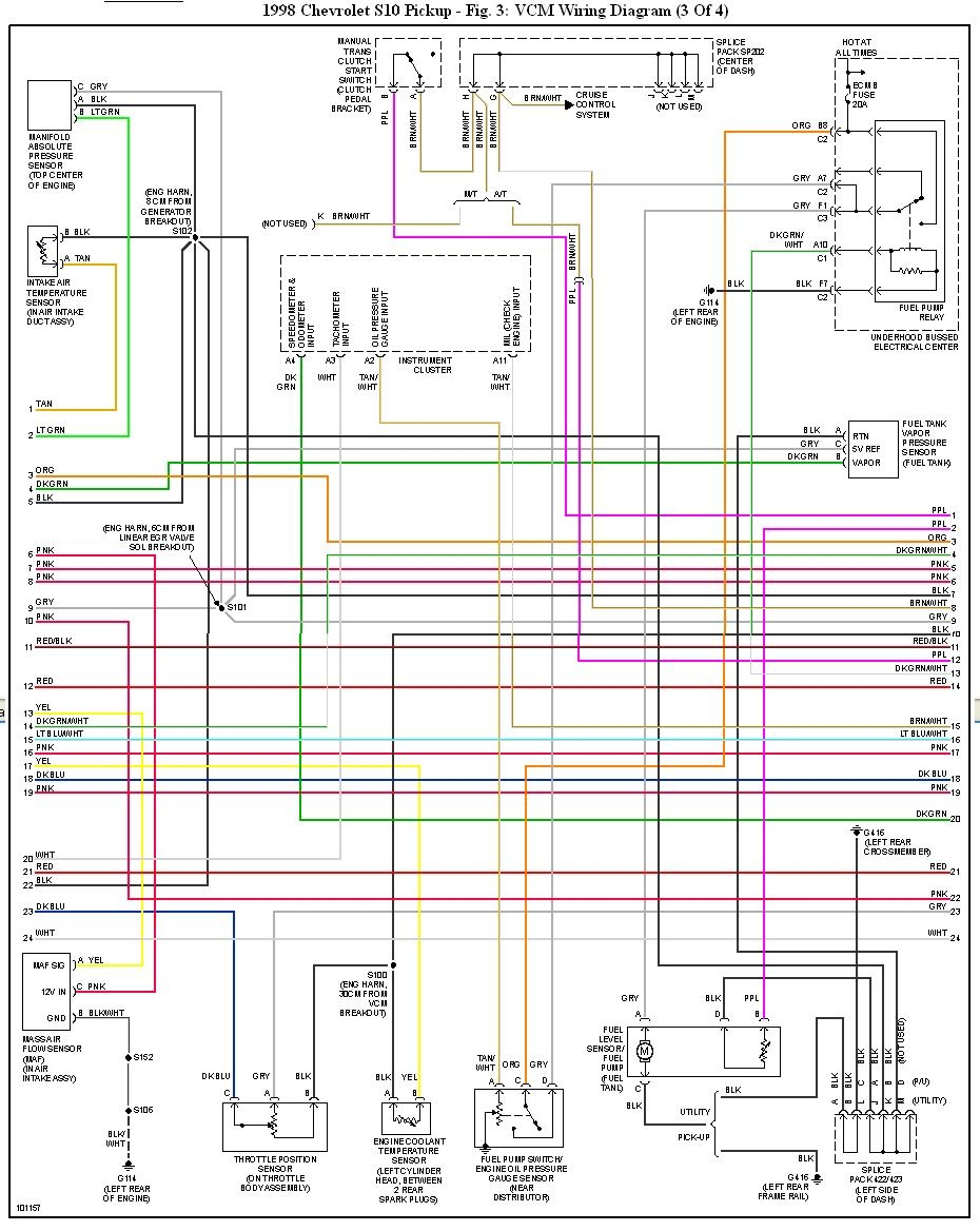 1998 Chevy S10 Fuel Pump Wiring Diagram Free Wiring Diagram