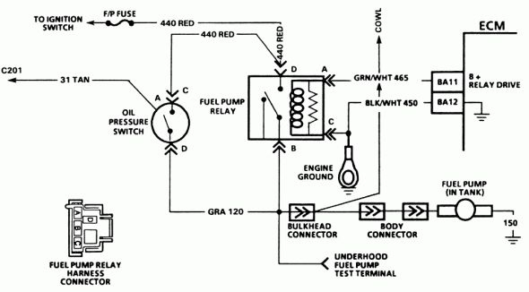 1999 Chevy S10 Fuel Pump Wiring Diagram Chevy S10 Chevy S10 Pickup