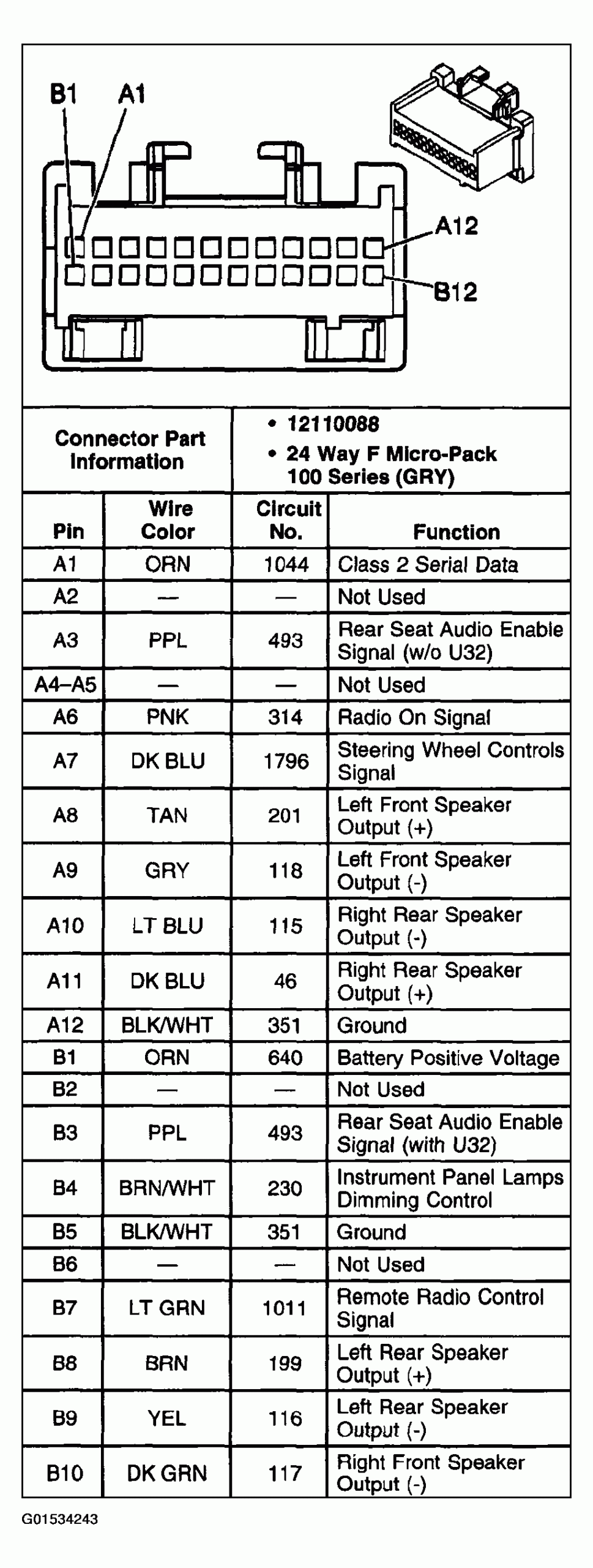 1999 Chevy Silverado Radio Wiring Diagram Database Wiring Diagram 