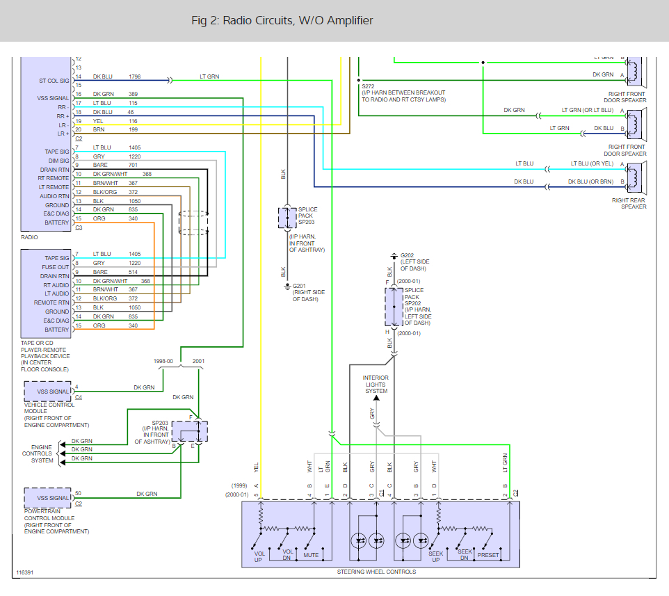 20 Best 2001 Chevy S10 Radio Wiring Diagram