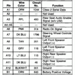 2000 Chevrolet Silverado Car Stereo Radio Wiring Diagram Pics Wiring