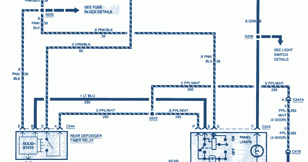 2001 Astro Wiring Diagram