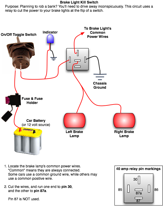 2001 Chevy Silverado Brake Light Wiring Diagram