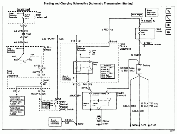 2001 S10 4 3l Starter Wiring Diagram