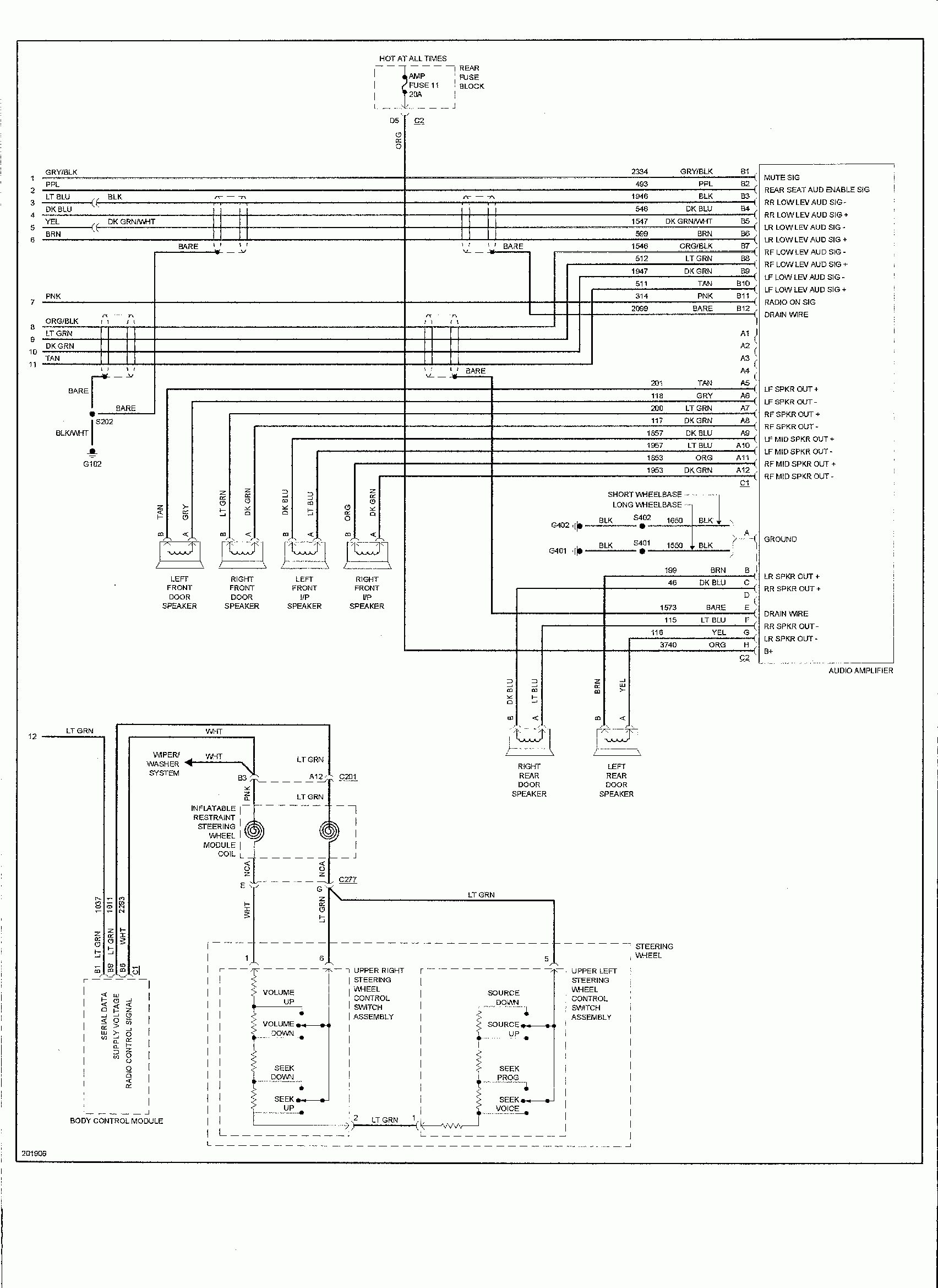 2003 Chevy Trailblazer Radio Wiring Diagram For Your Needs