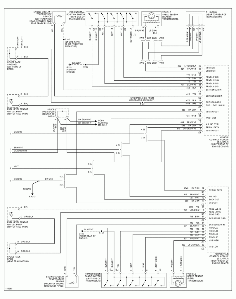 2003 S10 Fuel Gauge Wiring Diagram Wiring Diagram