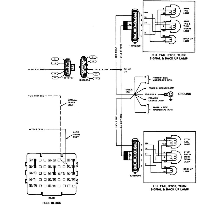 2003 Silverado 2500hd Tail Light Wiring Diagram Wiring Diagram And 