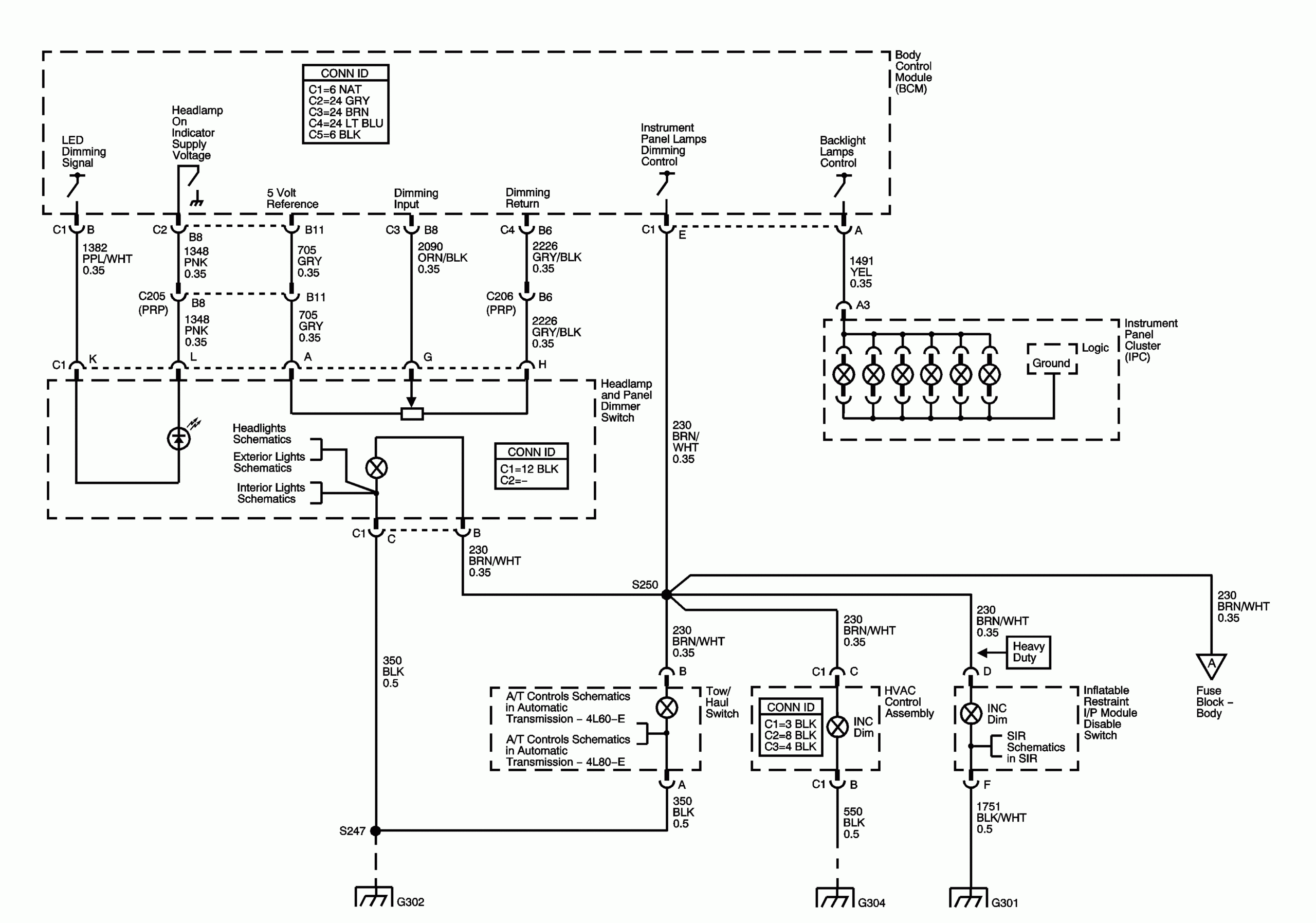 2003 Silverado Instrument Cluster Wiring Diagram Sparky S Answers 