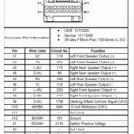 2003 Silverado Stereo Wiring Diagram Chevy Silverado 2006 Chevy