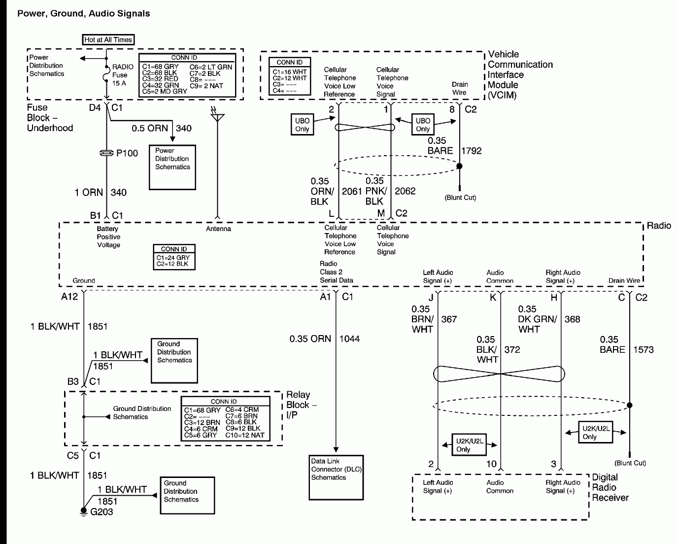 2004 Chevy Avalanche Radio Wiring Diagram My Truck Does Not Have The