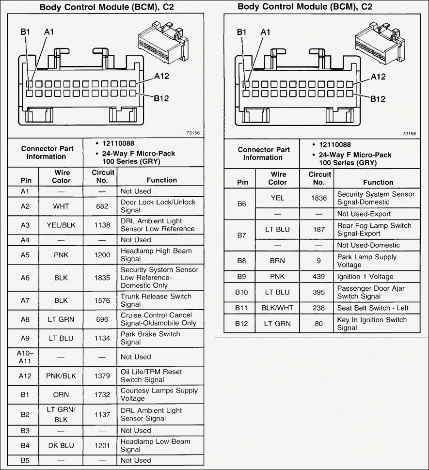 2005 Chevy Impala Radio Wiring Diagram Cadician s Blog