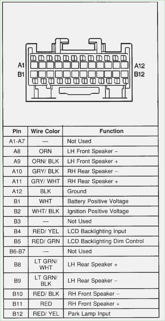 2006 Chevy Silverado Radio Wiring Diagram Wiring Schema