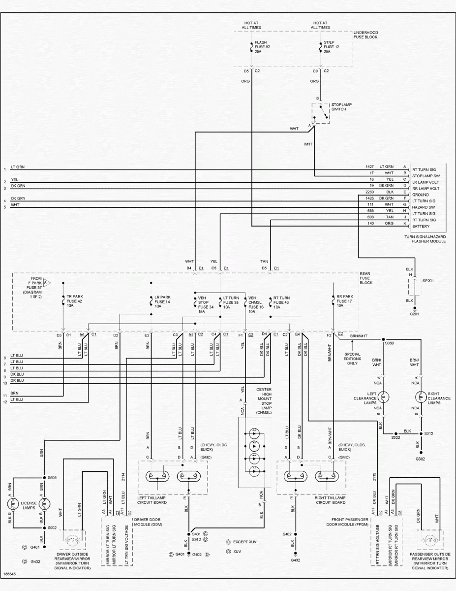 2006 Chevy Trailblazer Stereo Wiring Diagram Collection Wiring 