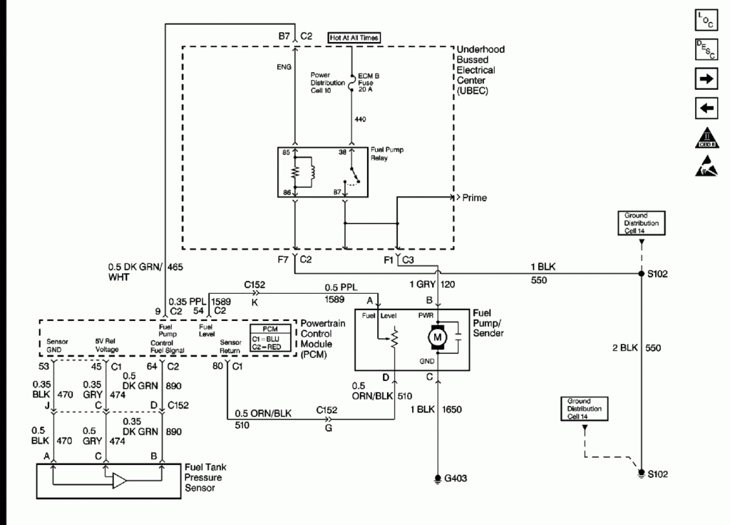 2007 Chevy Tahoe Fuel Pump Wiring Diagram Wiring Diagram