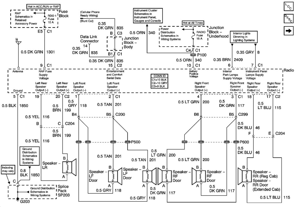 2008 Chevy Impala Radio Wiring Diagram Wiring Diagram