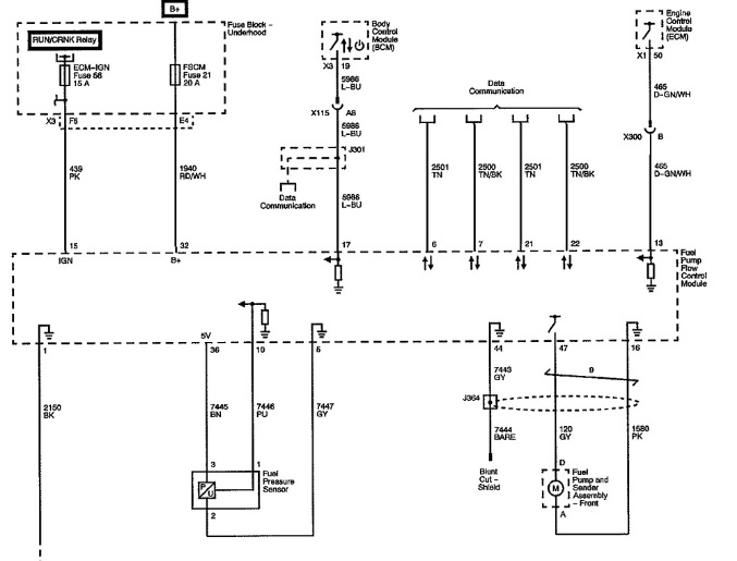 2008 Gmc Sierra Fuel Pump Wiring Diagram Wiring Diagram