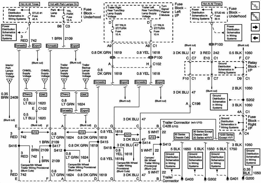 2009 Chevrolet Silverado 2500hd Ltz Trailer Wiring Diagram