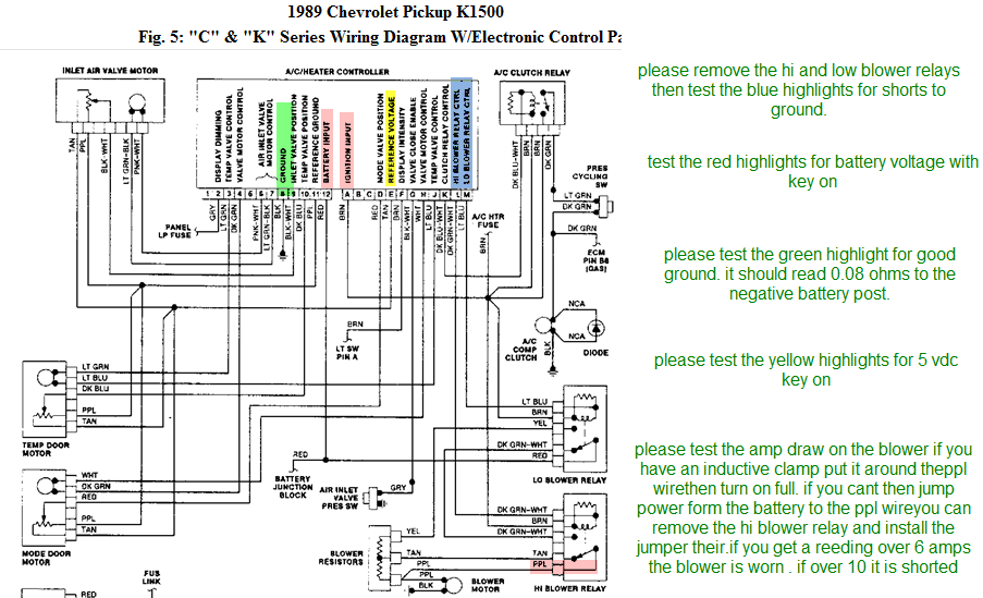 29 1989 Chevy C1500 Wiring Diagram Wiring Diagram List