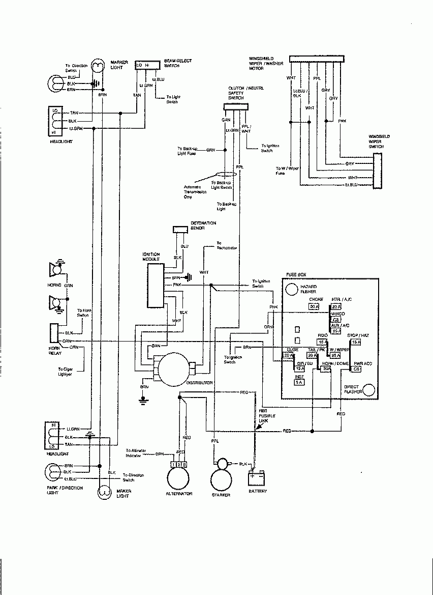 32 1980 Chevy Truck Wiring Diagram Wire Diagram Source Information