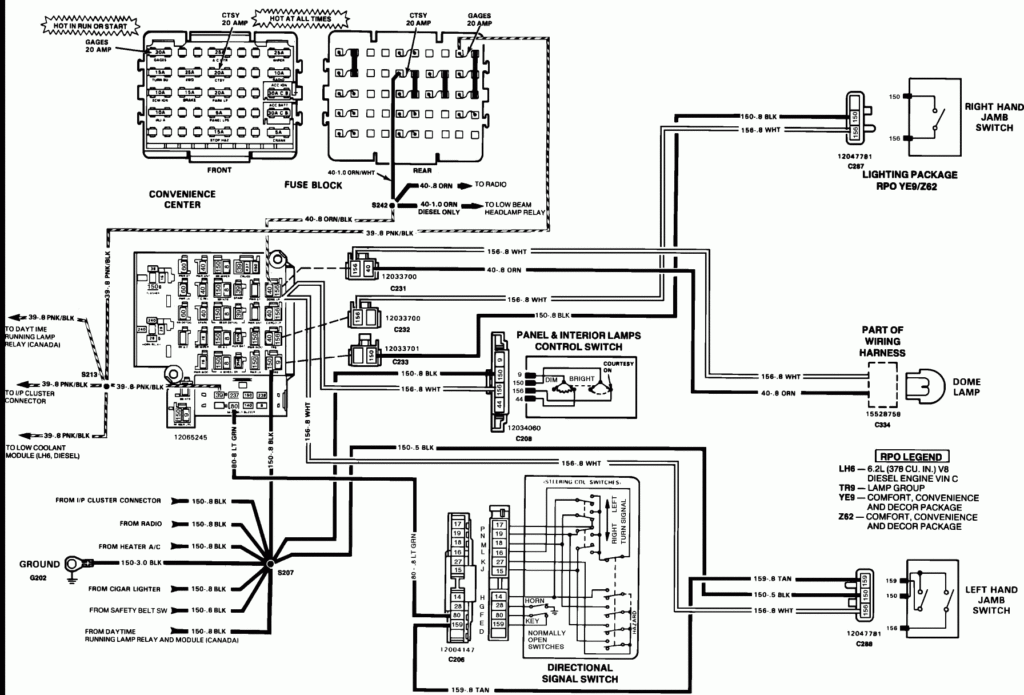 40 Most Popular 1990 Chevy Ignition Switch Wiring Diagram Ralf Hirsch