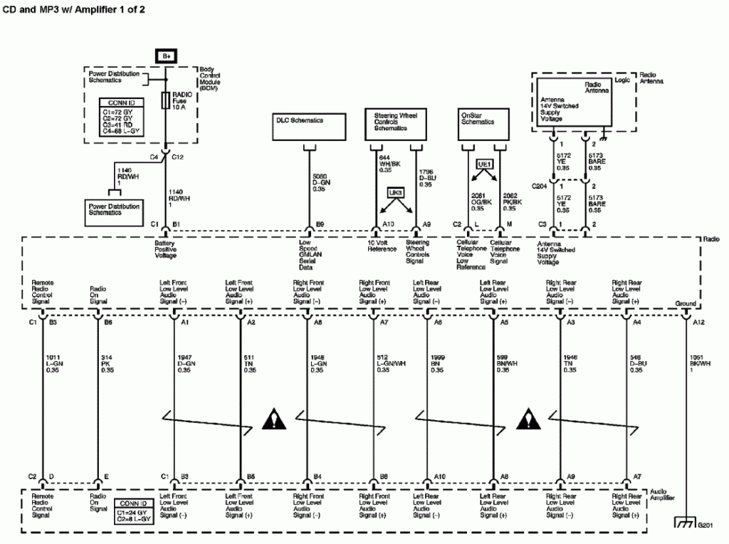 41 2008 Chevy Cobalt Radio Harness Wiring Diagram Online Source