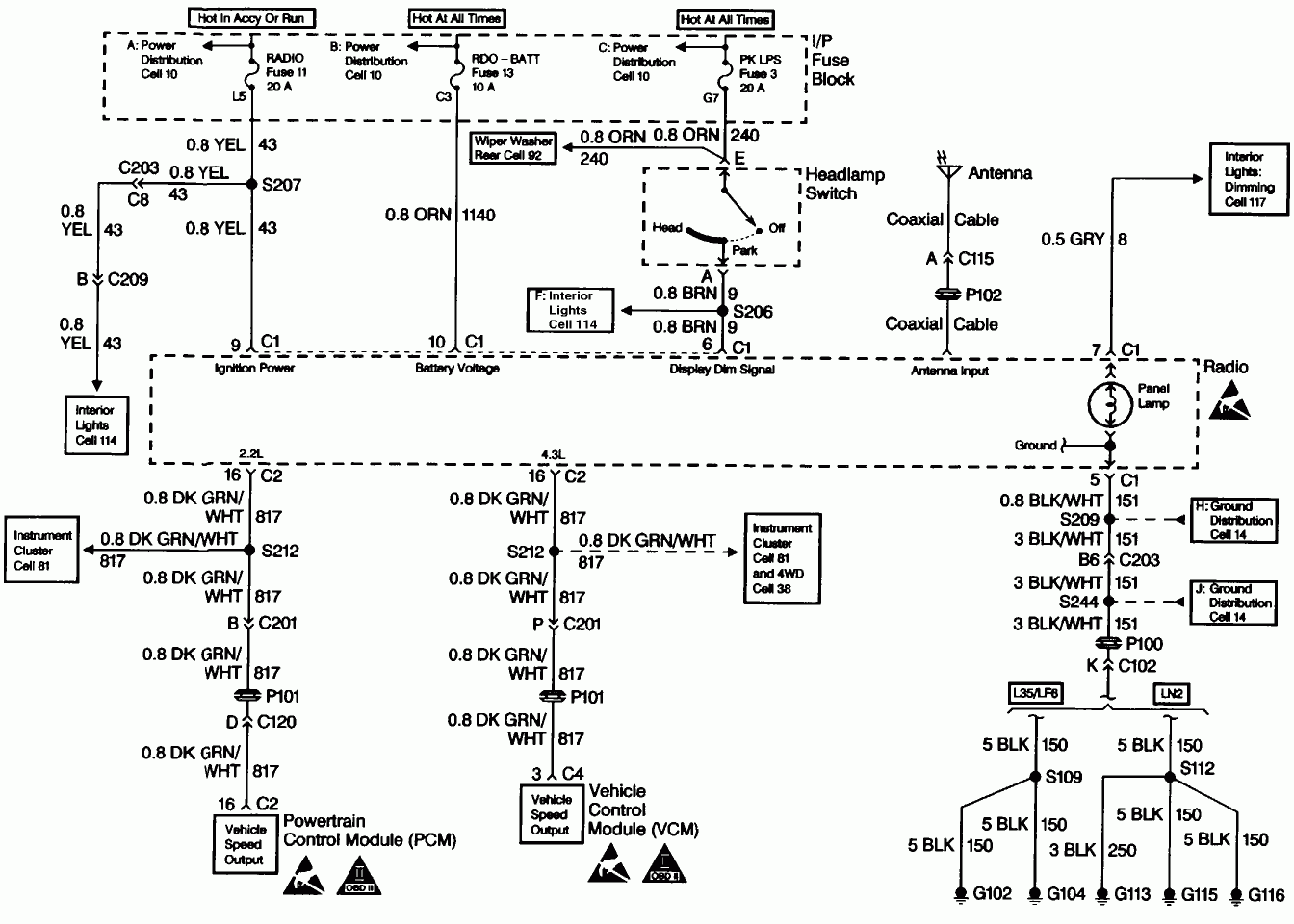 46 1998 Chevy S10 Radio Wiring Diagram Wiring Diagram Source Online