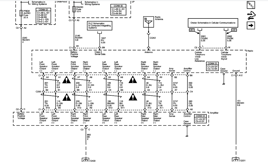 49 2008 Chevy Equinox Stereo Wiring Diagram Wiring Diagram Plan