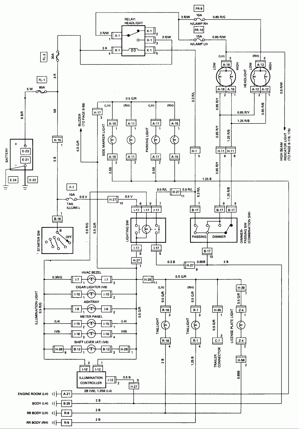 1994 Chevy P U 1500 Series Electrical Wiring Diagrams Tail Lights