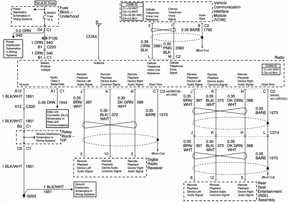 54 2001 Chevy Tahoe Factory Radio Wiring Diagram Wiring Diagram Harness