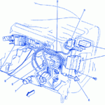 Chevrolet Blazer 1995 Inside Dash Electrical Circuit Wiring Diagram