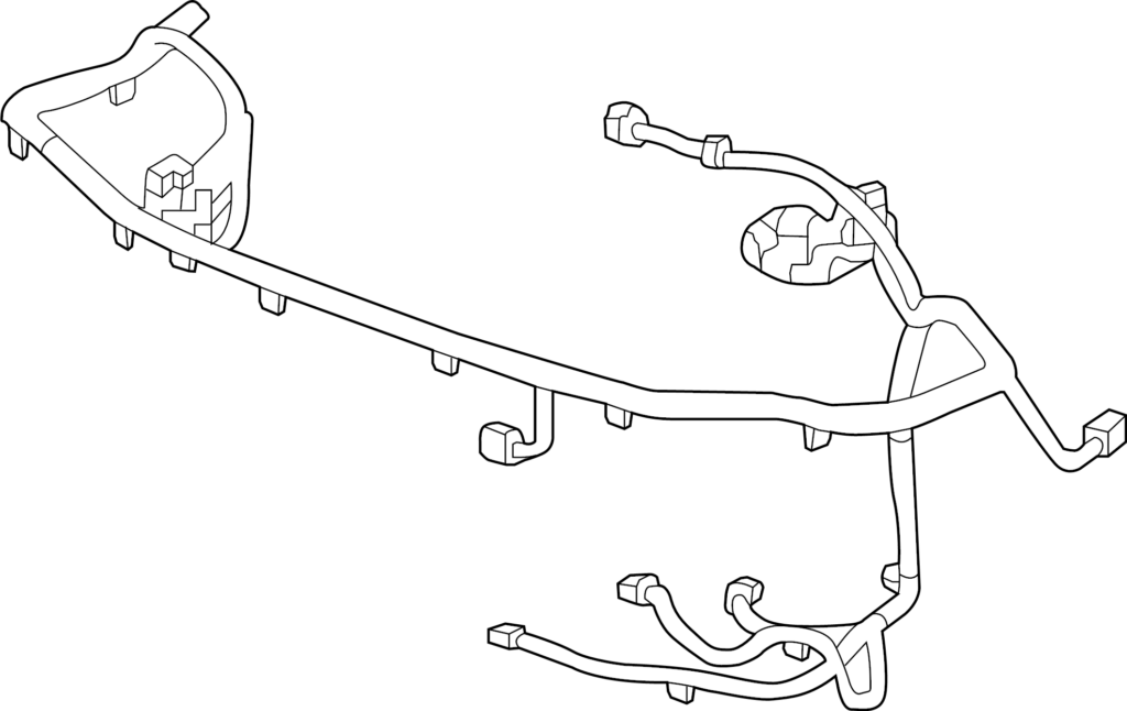 Chevrolet Cruze Fog Light Wiring Harness 2019 W O RS PKG 2019 W 