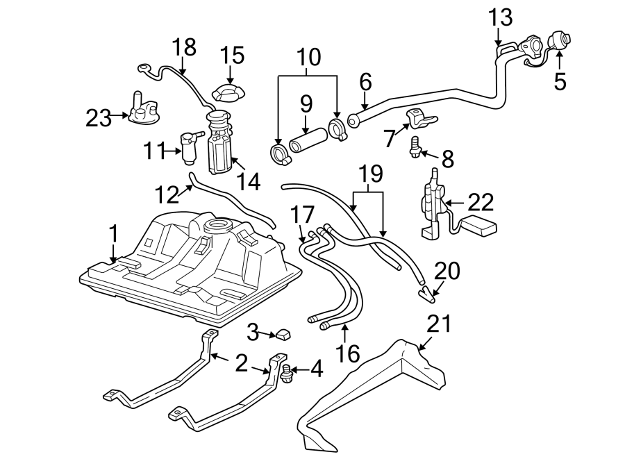 Chevrolet Impala Fuel Pump Wiring Harness 15303250 GM Parts Direct