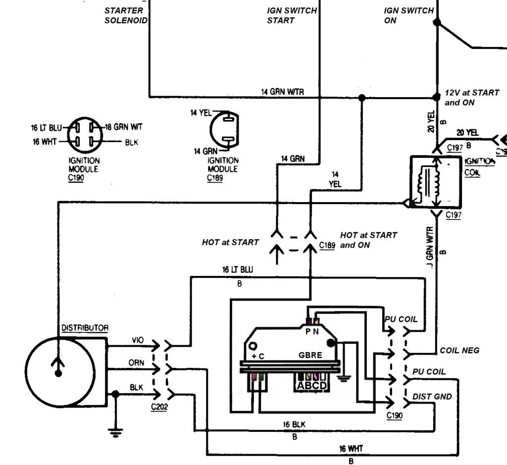 Chevy 350 Ignition Coil Wiring Diagram Free Wiring Diagram