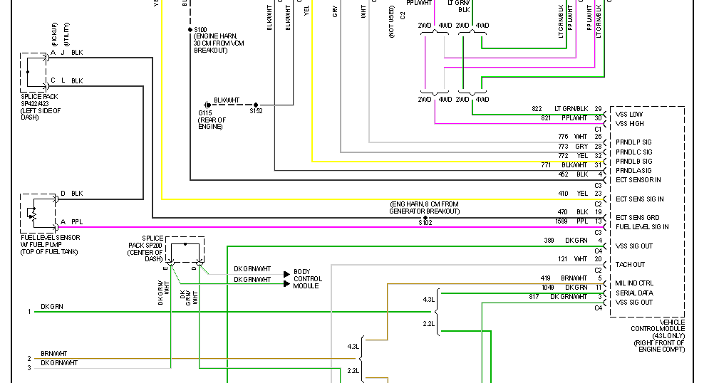 Chevy Blazer Fuel Pump Wiring Diagram Wiring Diagram