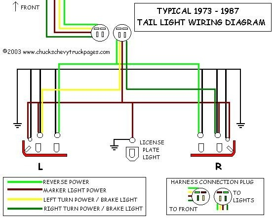 Chevy Express Tail Light Wiring Diagram